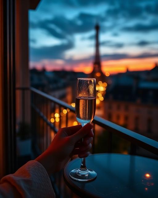 Champagne in Paris