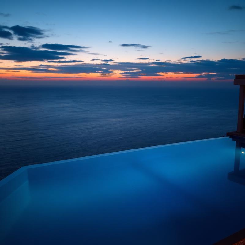 Cliffside pool